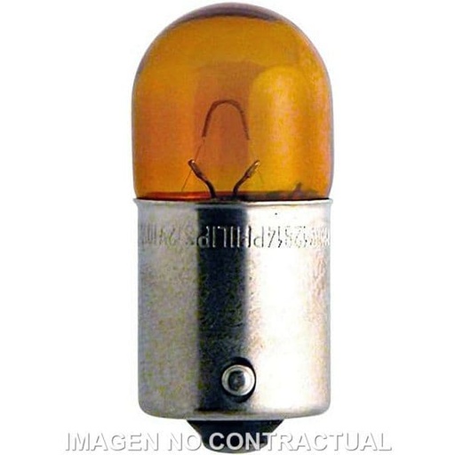 [E2012093L.] Lámpara 12V 10W de intermitente ambar RY10W