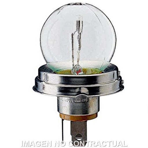 [E2012620L.] Lámpara 12V 45/40W R2 de faro "Foco Europeo"