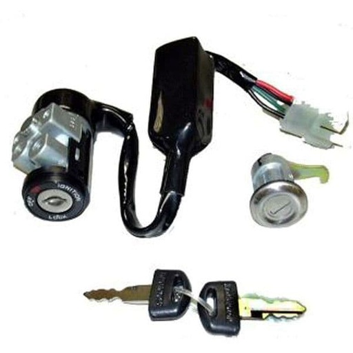 [E27127485.] Clausor Cerraduras contacto y sillín Honda Pk Wallaroo 50 / Vision 50 (88/94)