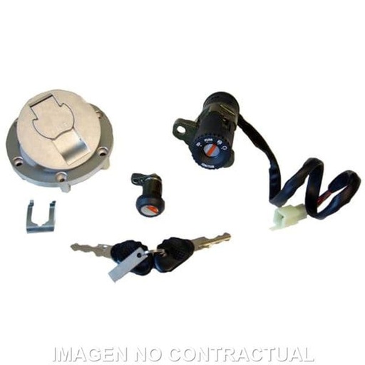 [E27500113.] Clausor, contacto, sillín y depósito Yamaha TZR 50