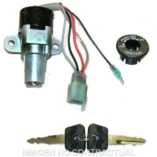 [E27650400.] Clausor, contacto y sillín Yamaha 50 Jog