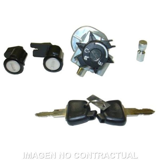 [E27659898.] Clausor, contacto, sillín y guantera Peugeot 50 Elyseo