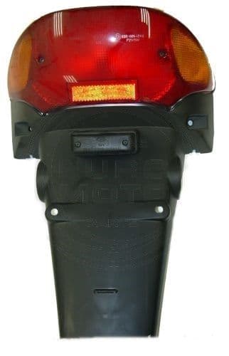 [E33966501.] Piloto trasero - Soporte matrícula Honda Bali SJ 50 100