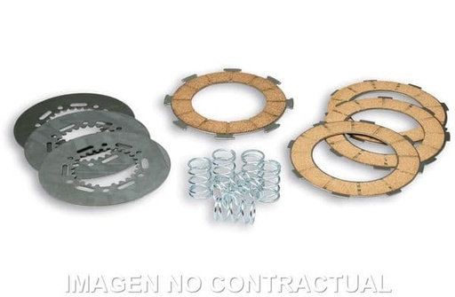 [E5216539.] Juego discos embrague y muelles para motores DERBI D50B