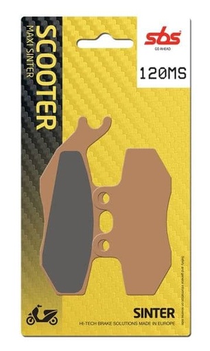 [EP120MS.] Pastillas de freno Piaggio Hexagon 125 180 250, Rieju City Line 125 300
