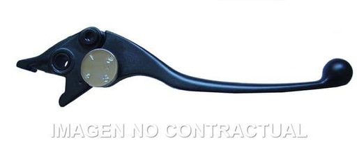 [E34120367.] Maneta de freno derecha negra Kawasaki KLE 500