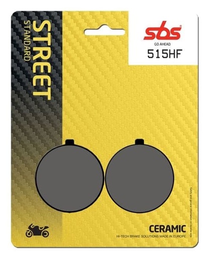 [EP515HF.] Pastillas de freno SBS compuesto cerámico Suzuki GS 400 78-