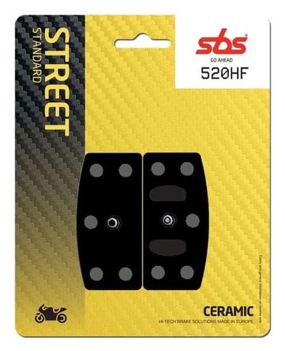 [EP520HF.] Pastillas de freno SBS compuesto cerámico BMW R60, 75, 80, 100