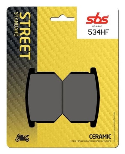 [EP534HF.] Pastillas de freno SBS compuesto cerámico Suzuki GS 550 E,GSX 750