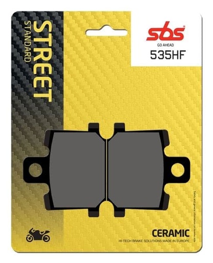 [EP535HF.] Pastillas de freno SBS compuesto cerámico Yamaha RD 350 LC, XJ 400