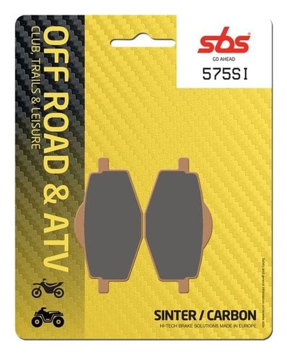 [EP575SI.] Pastillas de freno trasera Yamaha DT 80 LC, 125 LC,XT 350