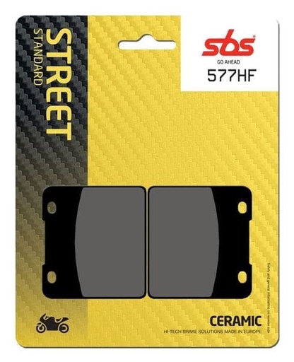 [EP577HF.] Pastillas de freno SBS compuesto cerámico Suzuki GSXR 750, 1100