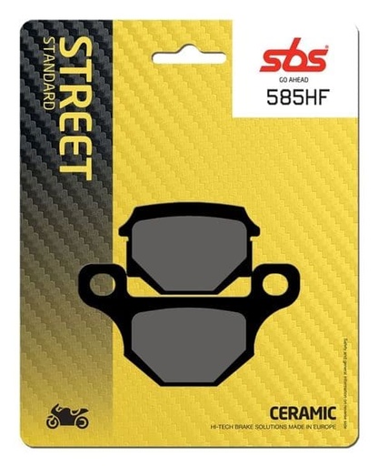 [EP585HF.] Pastillas de freno SBS compuesto cerámico Suzuki GN 125