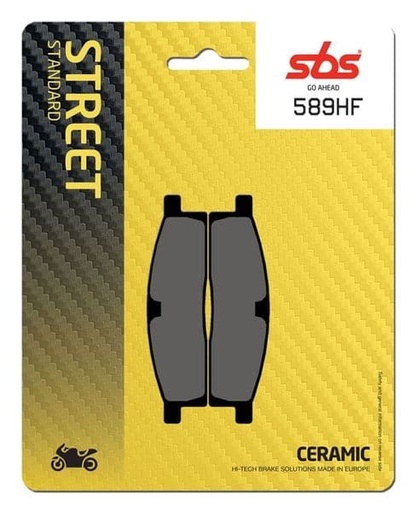[EP589HF.] Pastillas de freno SBS compuesto cerámico Yamaha DT 50