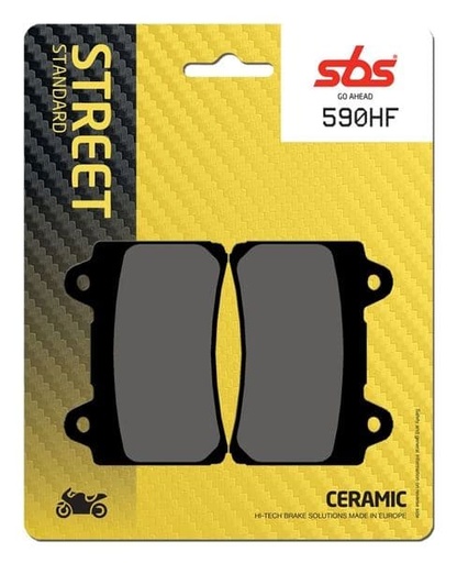 [EP590HF.] Pastillas de freno SBS compuesto cerámico Yamaha FZ 750 Genesis