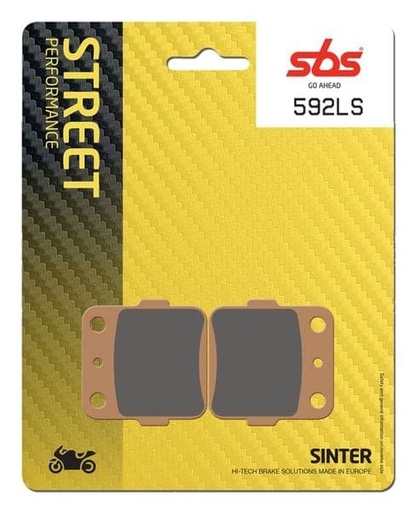 [EP592LS.] Pastillas de freno trasera Suzuki DR S Big 800