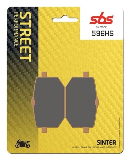 [EP596HS.] Pastillas de freno delantera Street Excell XT 600
