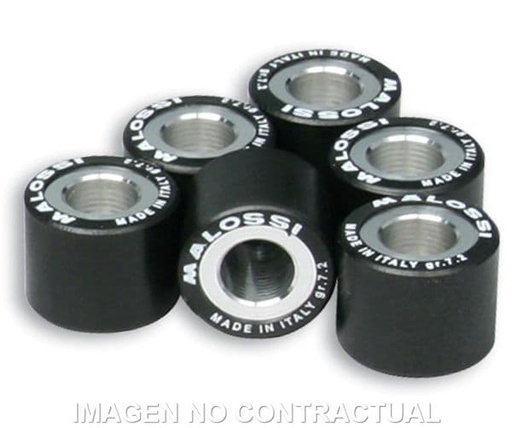 [E6613697C0.] Rodillos variador Malossi 20,9x17 9 gr.