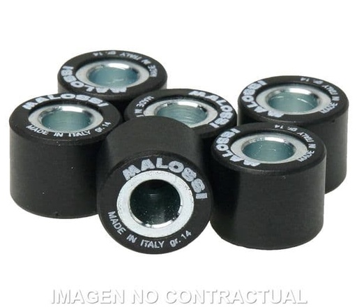 [E6614705H0.] Rodillos variador Malossi 18x14 15gr.