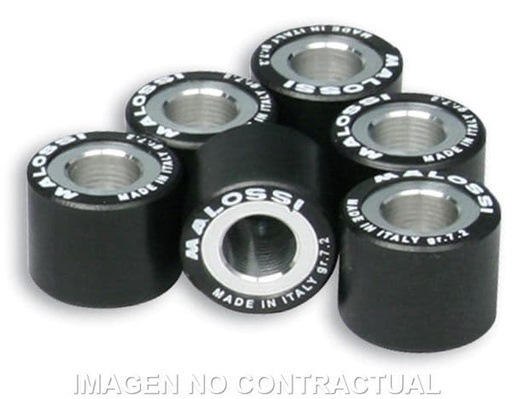 [E669420C0.] Rodillos variador Malossi 19x15,5 5gr.
