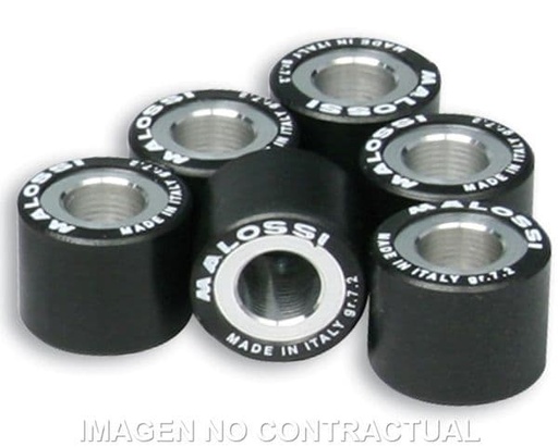 [E669456L0.] Rodillos variador Malossi 19x17 12gr.