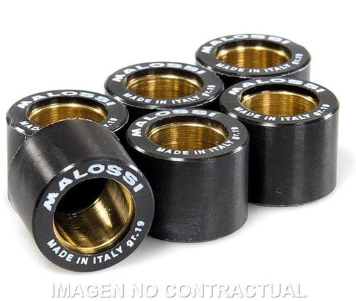 [E669915D0.] Rodillos variador Malossi 23,8x18 23gr.