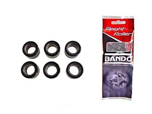 [E22270102.] Rodillos variador 23x18 15gr Honda Pantheon 125 150 2