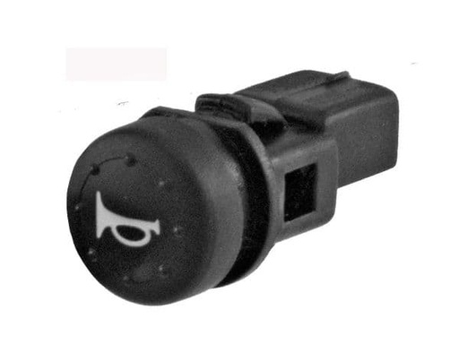 [R246130060.] Pulsador claxon Piaggio Redondo negro