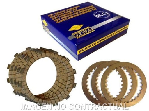 [EDK60101.] Discos de embrague y separadores Honda CBR 600 RR (03/12)