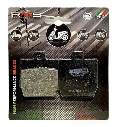 [R225100280.] Pastillas de freno Yamaha Aerox 50 traseras
