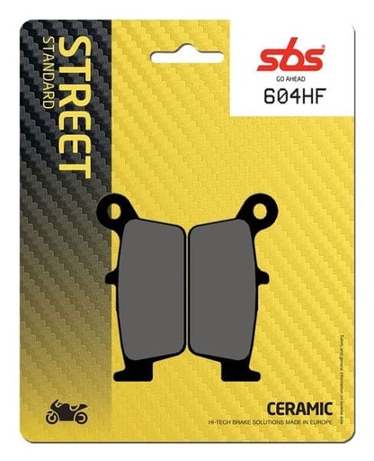 [EP604HF.] Pastillas de freno SBS compuesto cerámico Gas Gas SM 125