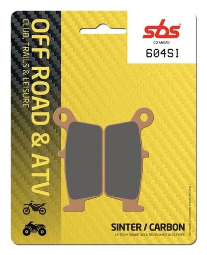 [EP604SI.] Pastillas de freno trasera Honda XR 650 L