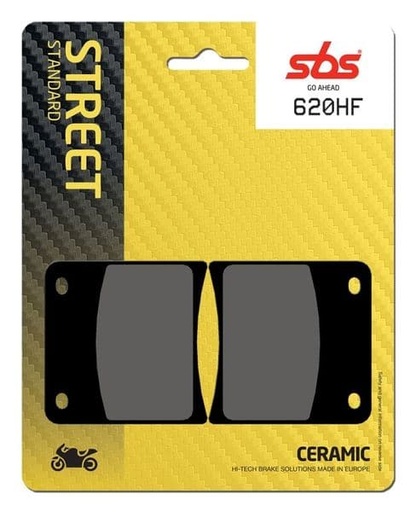 [EP620HF.] Pastillas de freno SBS compuesto cerámico Suzuki GSX 750, 1100 F