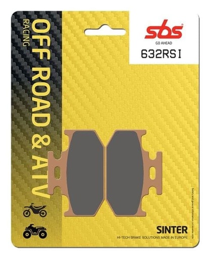 [EP632RSI.] Pastillas de freno Sinterizada Kawasaki KX 125/250/500