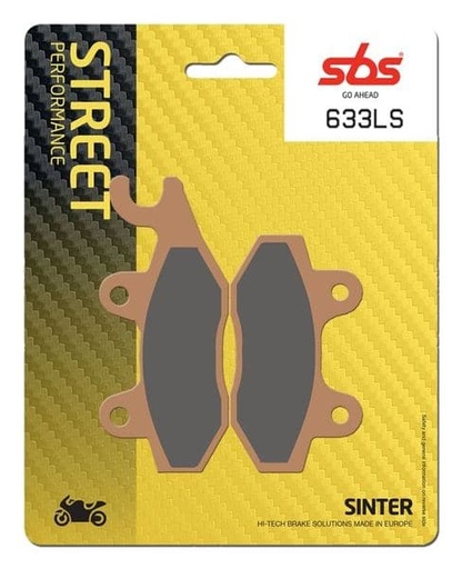 [EP633LS.] Pastillas de freno trasera Street Excel Yamaha XT 600 [P633LS]