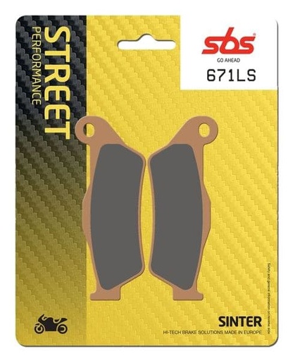 [EP671LS.] Pastillas de freno delantera Street Excel R 1100 G