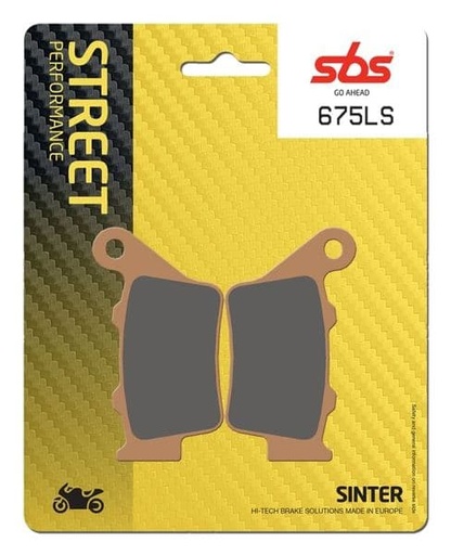 [EP675LS.] Pastillas de freno trasera Sinterizada F650
