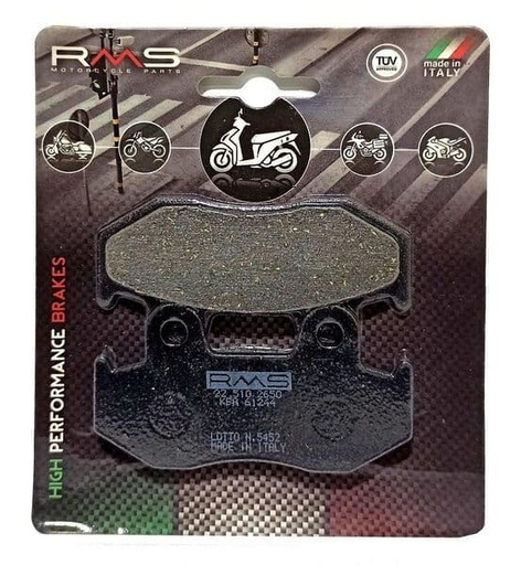 [R225102650.] Pastillas de freno Suzuki Burgman 250cc (98-99) traseras