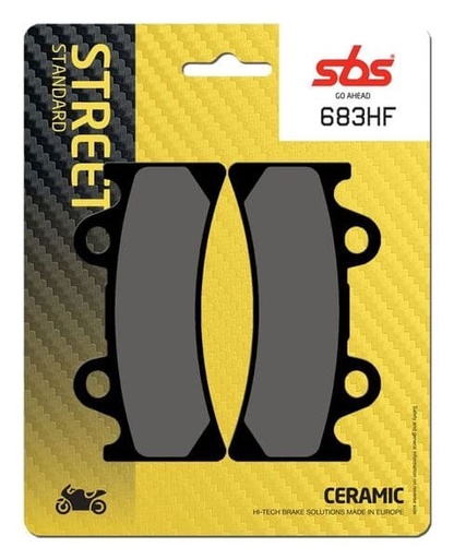 [EP683HF.] Pastillas de freno SBS compuesto cerámico Yamaha YFZ 750 R