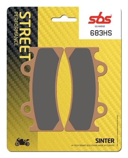 [EP683HS.] Pastillas de freno delanteras Street Excel Yam.YZF750S