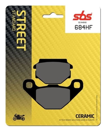 [EP684HF.] Pastillas de freno traseras Aprilia RX 125, Sachs ZX 125, Simson 125