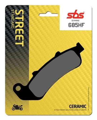 [EP685HF.] Pastillas de freno SBS compuesto cerámico Honda CBR 1000 F
