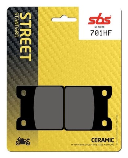 [EP701HF.] Pastillas de freno SBS compuesto cerámico Suzuki RF 900