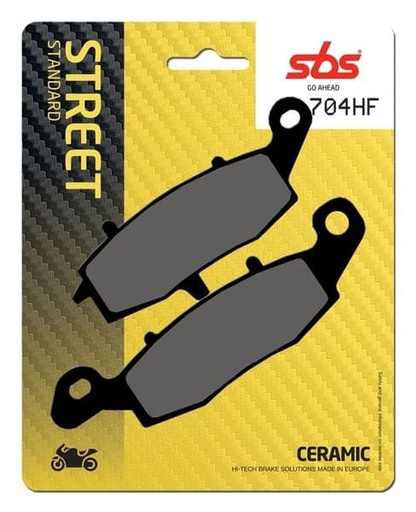 [EP704HF.] Pastillas de freno SBS compuesto cerámico Suzuki GSF-400 Bandit
