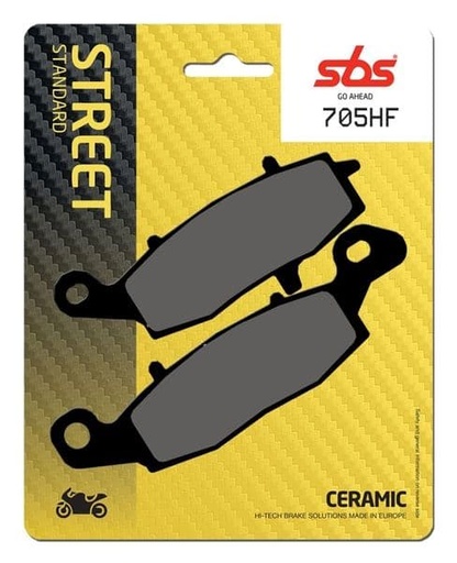 [EP705HF.] Pastillas de freno SBS compuesto cerámico Ceramica Kawasaki GPZ1100