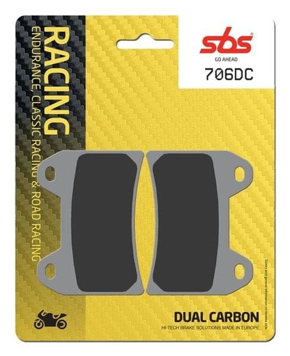 [EP706DC.] Pastillas de freno Dual Carbon Ducati