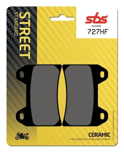 [EP727HF.] Pastillas de freno SBS compuesto cerámico Honda CB 400