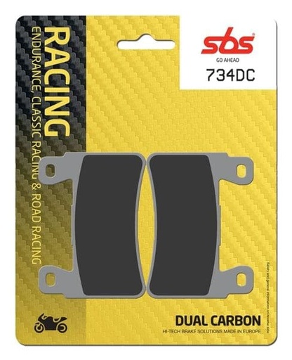[EP734DC.] Pastillas de freno Dual Carbon Cbr 900 Rr