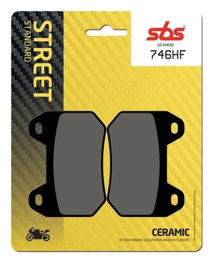 [EP746HF.] Pastillas de freno SBS compuesto cerámico BMW K LT 1200