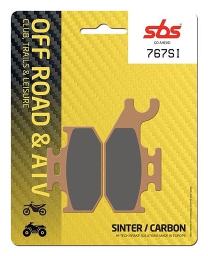 [EP767SI.] Pastillas de freno delantera Bombardier DS 650